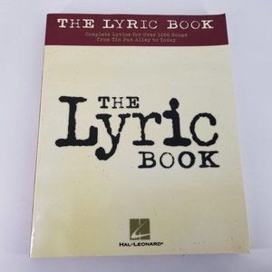 Lyrics Book Over 1000 Song Words Music Anthem 60s Today Love Rock Roll Movie